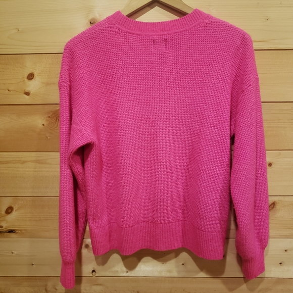 Hot Pink Pullover Crewneck - Picture 8 of 13